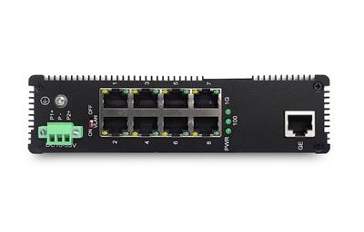 1 10/100/1000TX and 4 10/100TX | Unmanaged Industrial Ethernet Switch JHA-IG1F8H