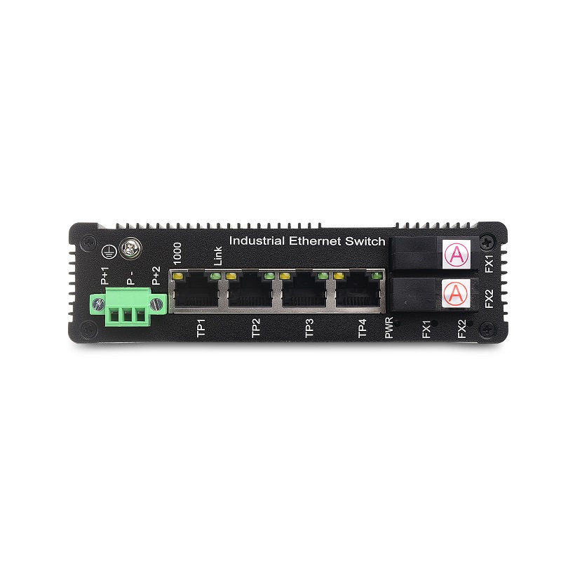 4 10/100/1000TX And 2 1000FX | Unmanaged Industrial Ethernet Switch JHA-IG24H Featured Image