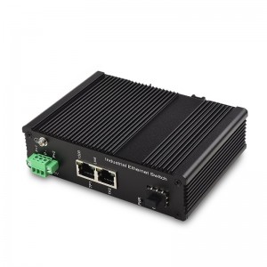 2 10/100/1000TX PoE/PoE+ and 1 1000X SFP Slot | Unmanaged Industrial PoE Switch JHA-IGS12HP