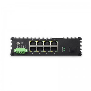 8 10/100/1000TX And 1 1000X SFP Slot | Unmanaged Industrial Ethernet Switch JHA-IGS18H