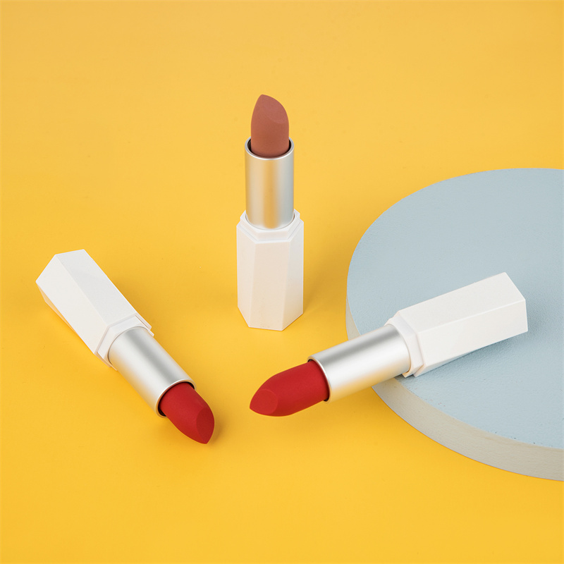 Custom Private Label Lipstick OEM Solid Velvet Matte Cosmetic Lipstick Featured Image