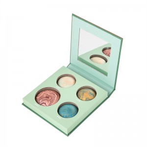 Professional 4 Colours Cosmetic Baked Eye Shadows Palette