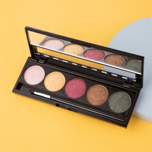 5 Colors Eye Shadow-Long Lasting Highly Pigmented Makeup Set