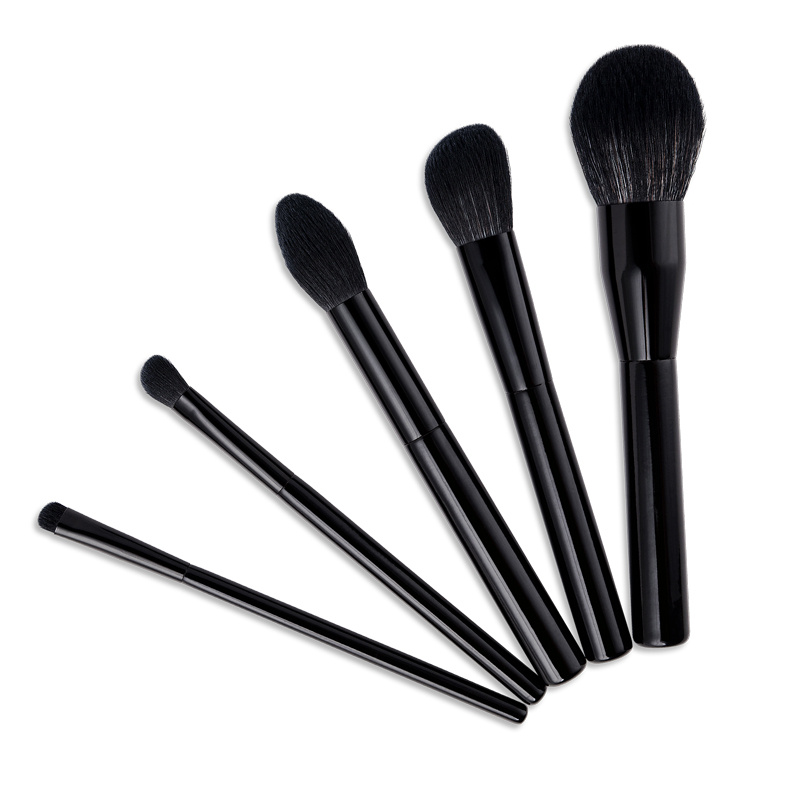 5PCS Synthetic profession black makeup brush set Featured Image