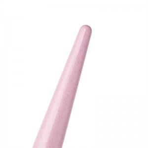 9PCS Grousshandel Private Label Öko-frëndlech Light Pink Makeup Pinselen