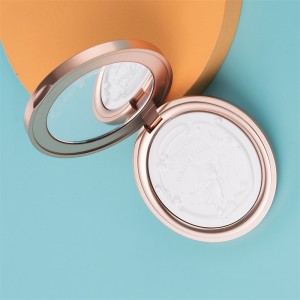 Polvo compacto a prueba de agua vegano para blanqueamiento facial Control de aceite Maquillaje