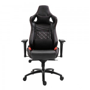 OEM High Quality Living Spaces Reclining Sofa Factory –  Wholesale High Back Ergonomic Black Leather Swivel Computer Gamer Gaming Chair – ANJI JIFANG