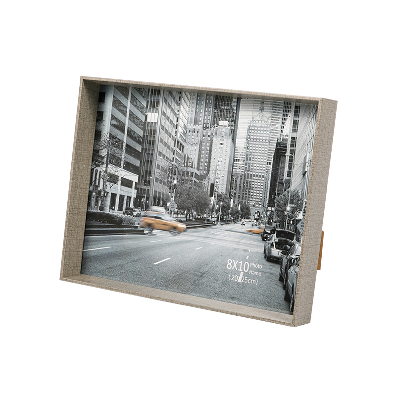 Gray Shadow Box သည် Farmhouse Photo Frames များကို သတ်မှတ်ပေးသည်။