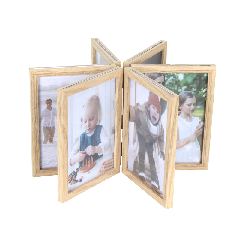 Rotate Floating Wooden Frame-6 pezzi