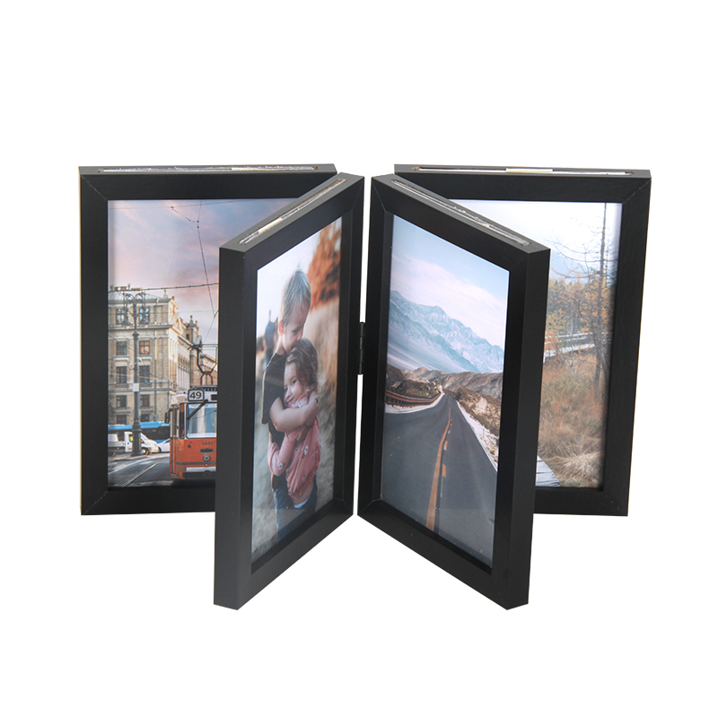 Rotazione di 180 ° Frame Floating Wooden-4 pezzi Image Featured