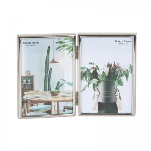 Metal Thin Edge 4×6 Picture Frame na may High Definition