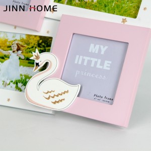 Baby Prints Collage Picture Photo Frame So Loved Roze / Wyt