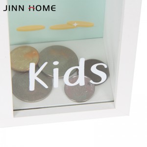 Jinn Home Money Tirelire à 3 compartiments pour enfants