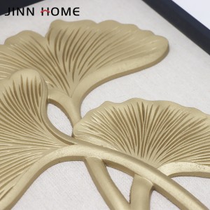 Jinn Home linnen houten fotolijst wanddecoratie met dunne rand