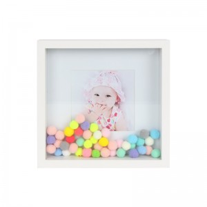 Kleurige Ball Baby Picture Photo Frames mei Mat Gift foar Kids