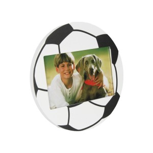Marco de fotos con forma de balón de fútbol (fútbol) de 4 x 6 pulgadas