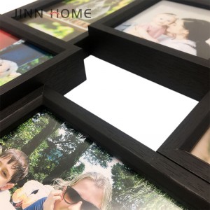 5X7 5-Ftuħ Matted Wall Mounted Collage Picture Frame