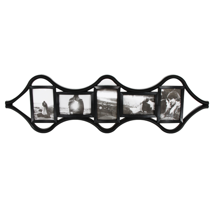 Galería de marcos de fotos múltiples de linterna de plástico para 5 fotos