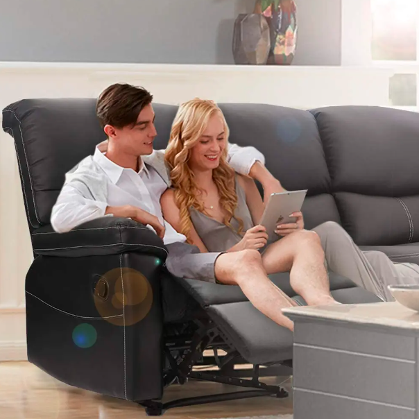 Enhance your living space with a luxury recliner set