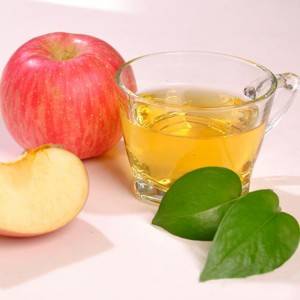 Apple cider vinegar granules
