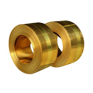 Brass coil H63 tagulla dumama nada Copper tsiri