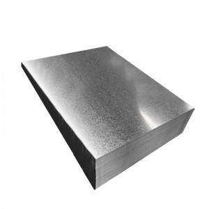 Z275 Gi Sheet Zinc Yakaputirwa Plate Dx51D Cold Roll Galvanized Metal Sheet
