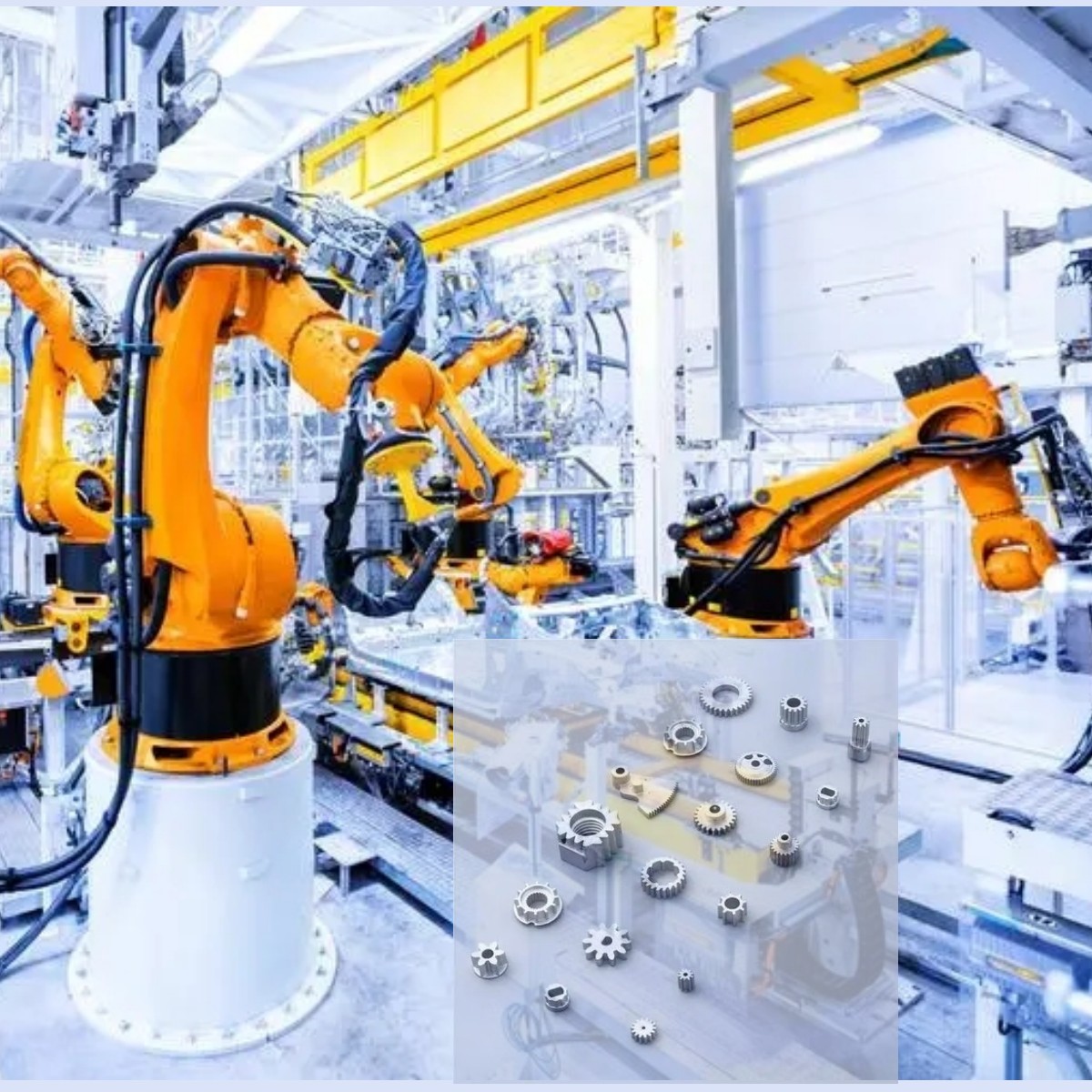 Powder metallurgy parts’ application in the robots area