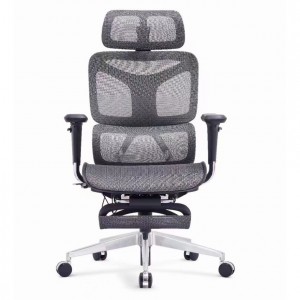 La migliore sedia da ufficio ergonomica e confortevole Herman Miller con poggiapiedi
