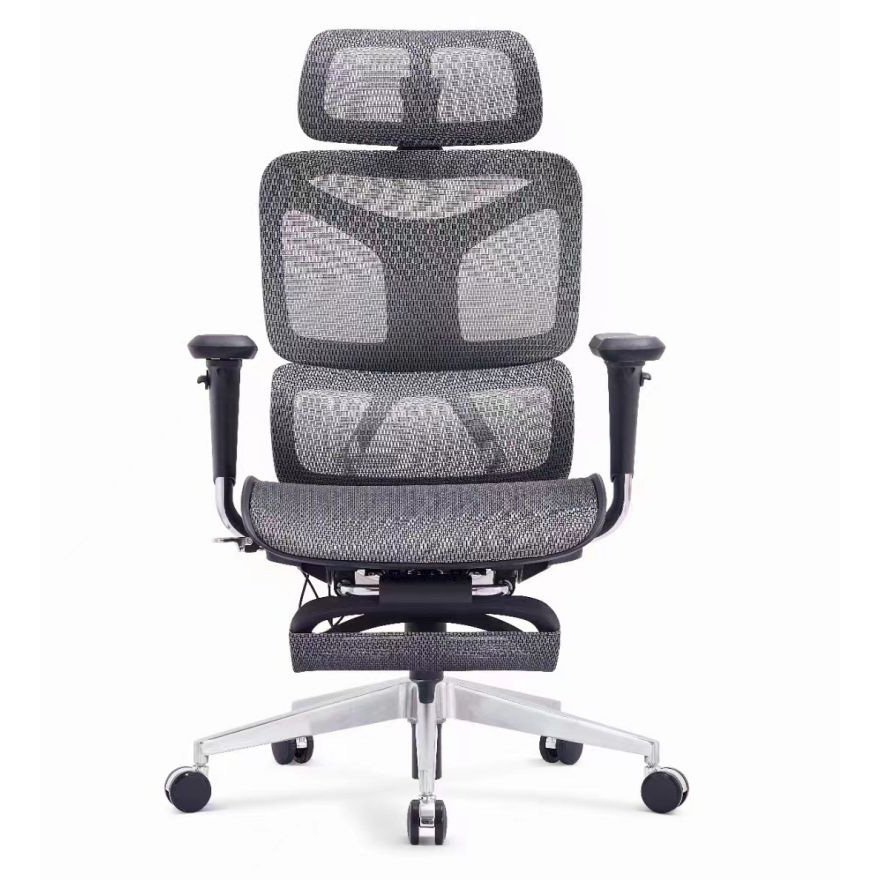 Qhov zoo tshaj plaws Herman Miller Ergonomic Comfortable Office Chair Nrog Footrest Featured Duab