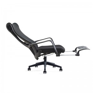 La mejor silla de oficina ergonómica reclinable de malla con reposapiés