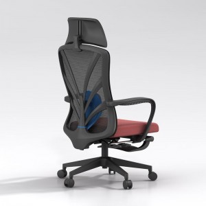 A melhor cadeira de escritório ergonômica moderna e confortável com apoio para os pés