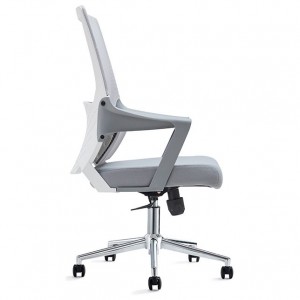 Cadira d'oficina blanca executiva d'Amazon amb respatller alt Best Buy