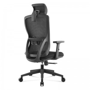 Nová výkonná ergonomická polohovací kancelářská židle s opěrkou hlavy