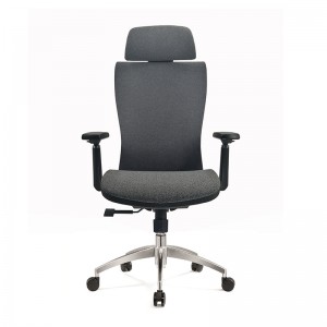 Melhor nova cadeira de escritório ergonômica de luxo para computador confortável em tecido