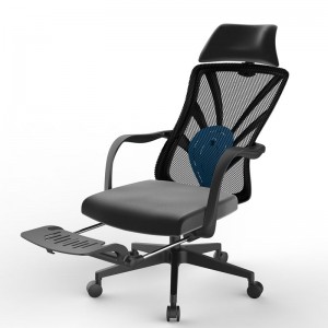 La mejor silla de oficina Target cómoda, ergonómica y moderna con reposapiés