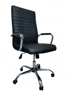 လက်ကား အရည်အသွေးမြင့် Swivel High Back Executive Leather Office Chair