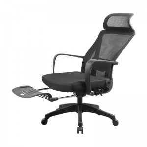 Hurtownia ergonomicznego rozkładanego najlepszego siatkowego krzesła biurowego z podnóżkiem