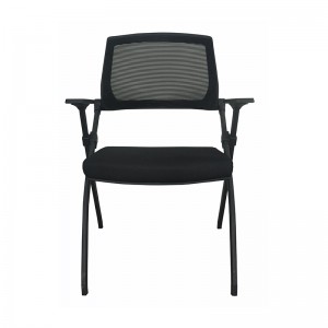 Mesh Guest Reception Stack Chairs with Writing Board and Arms for Office School School Church Conference Conference Waiting Room