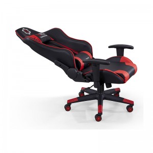Verstellbarer PC-Gaming-Stuhl im Racing-Stil mit Lordosenstütze