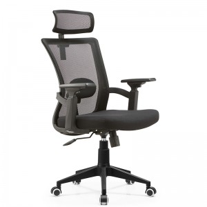 OEM/ODM China, cu spate înalt, scaun de birou ergonomic executiv, confortabil