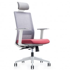 Chaise exécutive ergonomique de bureau de maille de dossier haut professionnel avec l'appui-tête