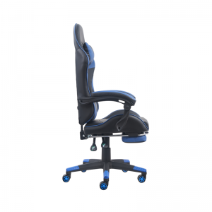 စျေးသက်သာသော Office Blue နှင့် Black Reclining Gaming Chair