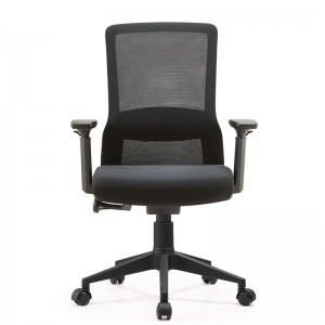 Niaj hnub nimno High Quality Ergonomic Reclining Office Chair Nrog 3D caj npab
