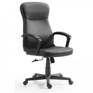 သင့်လျော်သောစျေးနှုန်း အကောင်းဆုံး PU Leather Swivel Office Chair