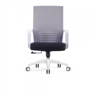 Te whakamaramatanga teitei o Haina Mid Back Executive Modern Ergonomic Office Chair with Arms