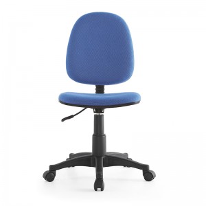 OEM China 2022 Black Armless Swivel Fabric Office Chair
