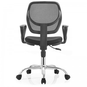 Άνετη καρέκλα γραφείου με περιστρεφόμενο πλέγμα Staff Executive Home Arm Office