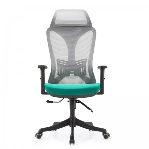 2022 Veleprodajna podesiva moderna mrežasta ergonomska uredska stolica s naslonom za glavu