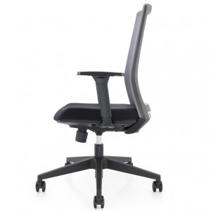 Mediados de brazos ajustables de la mejor silla ergonómica de la oficina de la malla del ejecutivo trasero