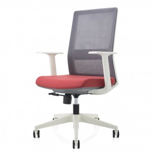 Mid Back Executive Ergonomic Best Mesh Office Chair Arms Adjustable